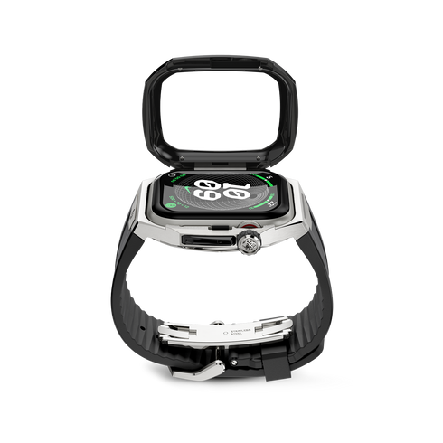 Apple Watch Case / SPIII41 - Silver Jet Black